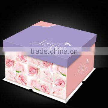 customized printing logo printing cake box