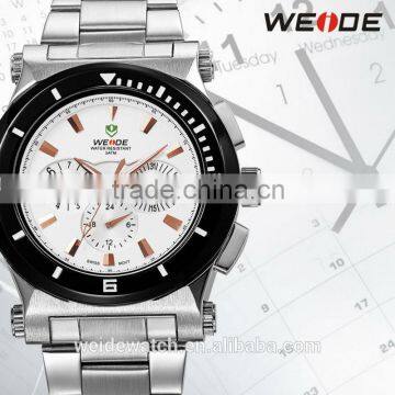 New WEIDE High Quality Sport Watches Original Movement 6 Hands Multi-Functional Quartz Men Watch 24-hour Dispatch WH915