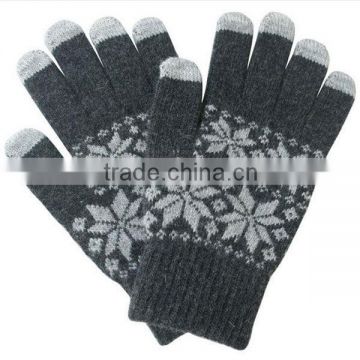 woollen gloves Capacitive touch screen Mitten Full finger Gloves