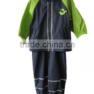 Children PU raincoat