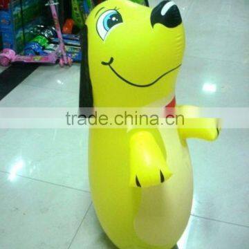 inflatable punching bag ,inflatable kids punch bag,inflatable dog punch bag