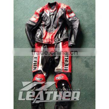 High Profile Leather Motorbike Suit /100 % Genuine leather