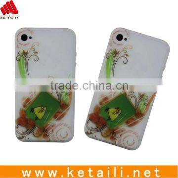 silicone for printing case for iphone 4s