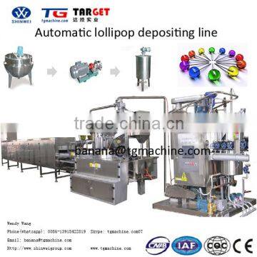 2016 New Design Automatic Lollipop candy making machine with servo control