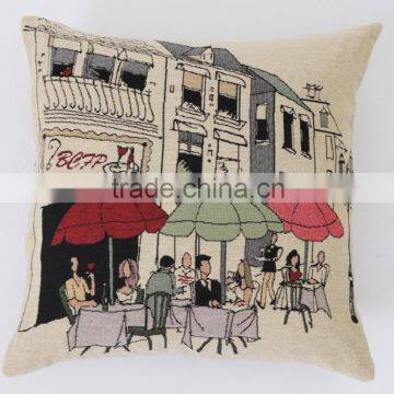 Jacquard Polyester Fiber Cushion