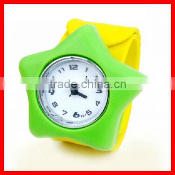 Promotion gift cheap rubber silicone wristband watch