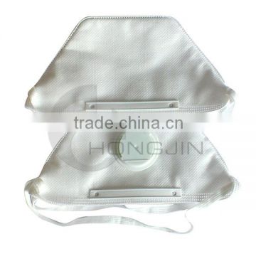 Foldable Industrial Dust Mask With Valve FFP3