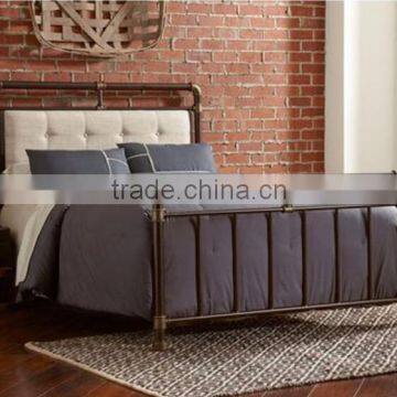 unfolding iron single white wrought iron bed