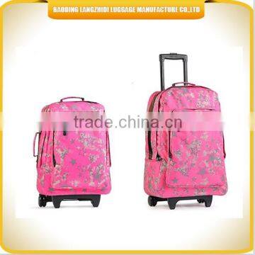 Children and women bag travelling luggage promotional materical trolley luggage