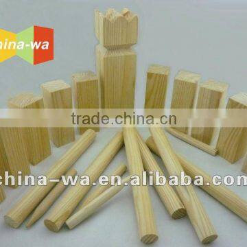 wooden classic KUBB game set