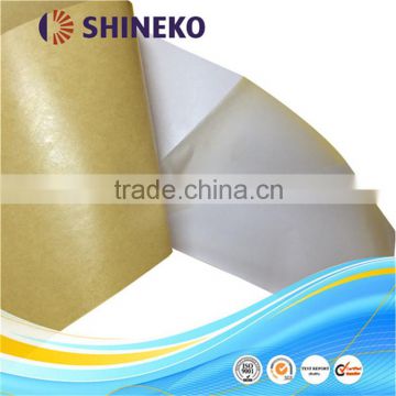 Double sided self adhesive paper