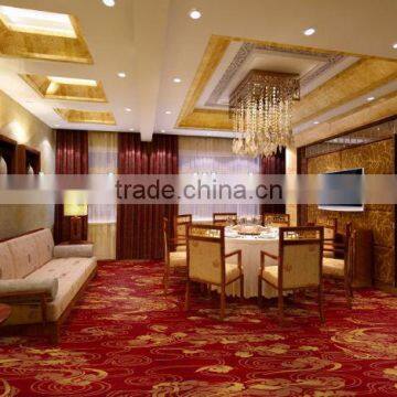 Hot sell red nylon carpet for hotel