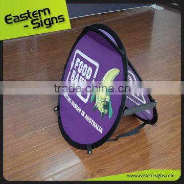 Exhibition Outdoor Advertising Folding Promotional Aluminum Pop Up Banner