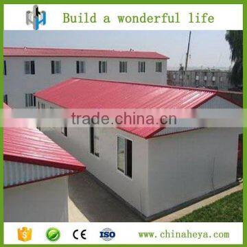 Movable prefabricated building plans light steel structure house for refugee