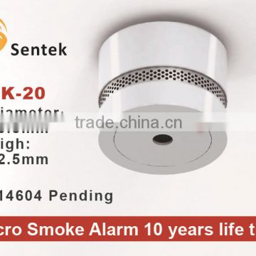 Micro Smoke Alarm/ Mini Smoke Detector 10 years Battery Powered SK20                        
                                                Quality Choice