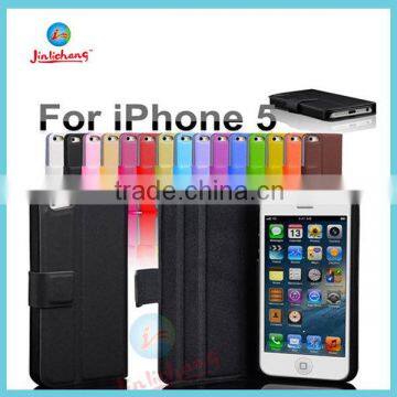 High Quality wallet leather case for samsung galaxy s4 active made in china