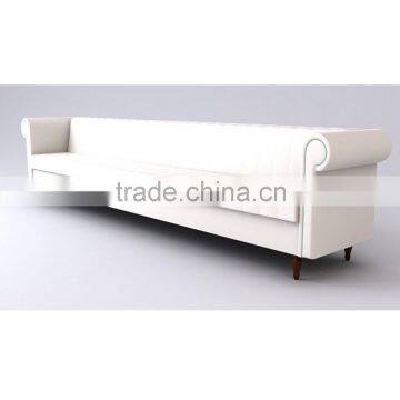 White KTV restaurant seating booth YK7074
