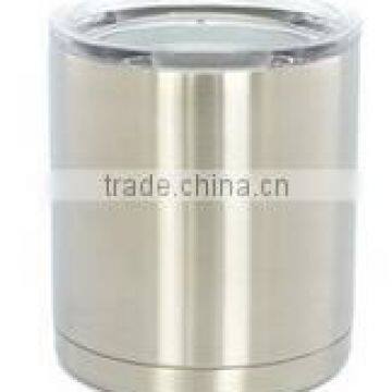 OEM Stainless Steel Lowball with Lid 10oz