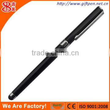 Black good quality 2 in 1 stylus pen