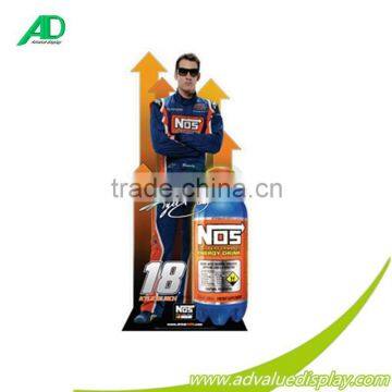 Glossy Finishing Cardboard Display Standee Corrugated Paper Material