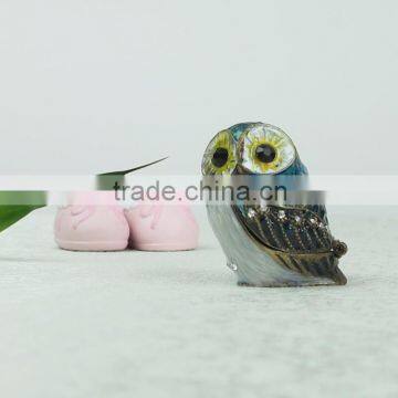 2015 hot sale bird disenyo natitiklop metal alahas kahon para dale