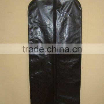 PE black plastic suit bag