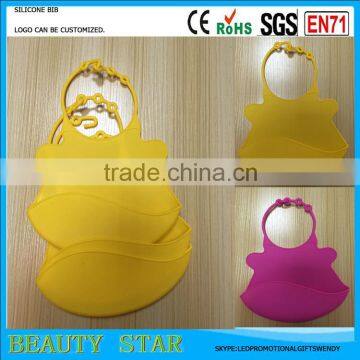 High Quality Baby Bib,waterproof Silicone Baby Bib,durable&and Easy Washable Baby Bib Factory photo-6