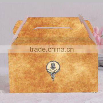 Custom Wholesale Vintage Cake Paper Box High Quality Small Packaging Box photo-2