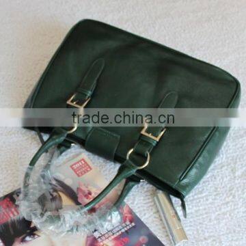 Custom Designer Peacock Genuine Leather Women Travel Duffle Bag Tote Bag photo-4