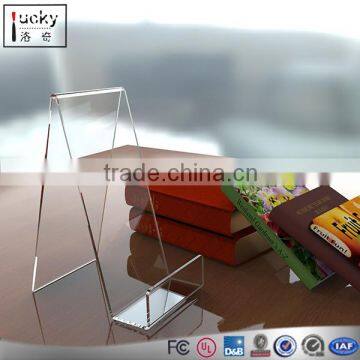 Countertop Acrylic Book Displays stands,Acrylic Easel Book Holder