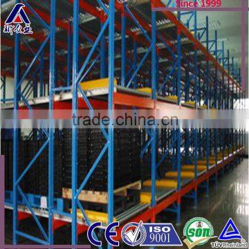 Automatically Sliding Gravity Warehouse Storage Rack