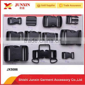 China supplier custom logo plastic release side buckle for bags