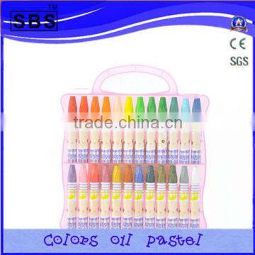 non-toxic 24 color oil pastel wax crayon drawing pastel of kids