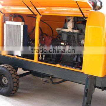 Xiniu 40m3 Trailer Concrete Pump Diesel Engine Concrete Pump photo-5