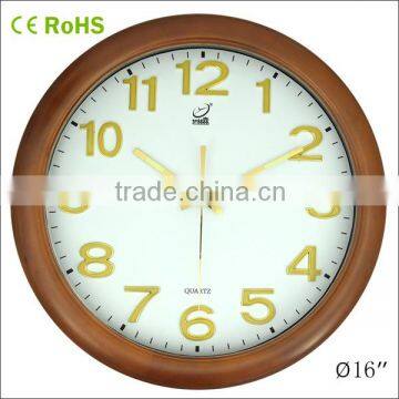 wood crafts wall clocks for home decoration