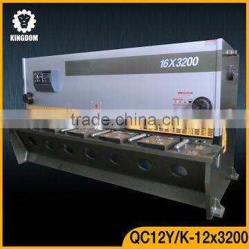 QC12Y/K-12x3200 CNC sheet metal shearing cutting machine