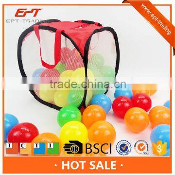 Plastic Material Colorful Bulk Ocean Ball Pit Balls