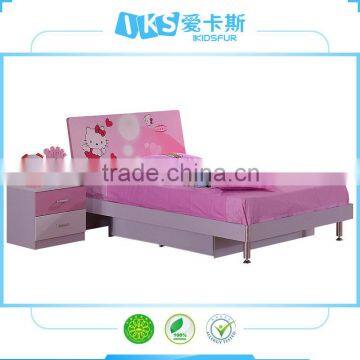 8863# hello kityy bedroom furniture sets/kids bed furniture for girl