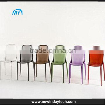 acrylic new design chairs,,modern acrylic designer chairs for dinning rooms,color acrylic