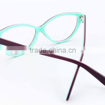 Purple Cat Eye Acetate New Model Optical Frame photo-3