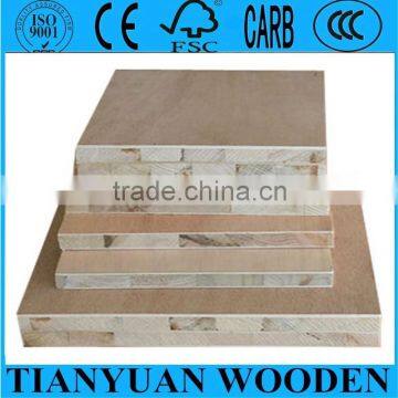 Different thickness Melamine laminated blockboard