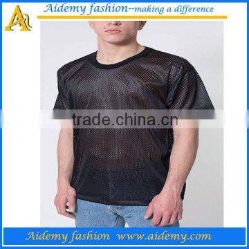 custom service loose fit tank tops for men