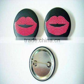 new arrival round shape tin pin button badge for promotional, cheap buttons