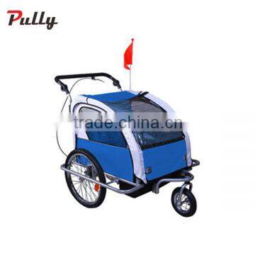 Bicycle Baby Trailer with Jogger Function Foldable handle