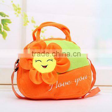 Leisure Travel Smile Sunflower girl handbag messenger bag