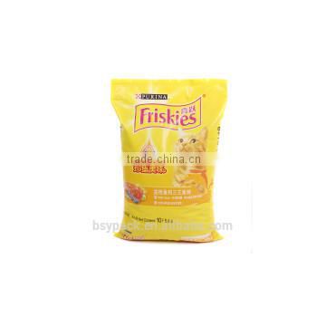 Laminated pet food packing pouch/Matt side gusset bag for pet food