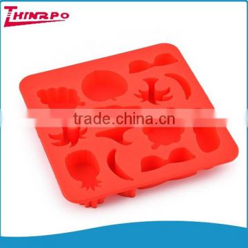 Hot selling Custom Shape Silicone Ice Cube Tray