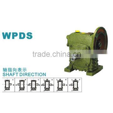 WPDS Worm gear speed reducer series