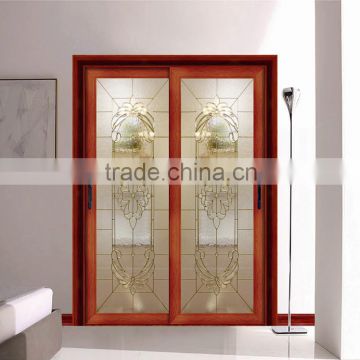 decorative interior glass door in morden design