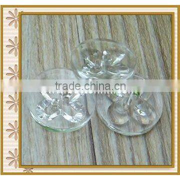 factory wholesale acrylic half pearl buttons